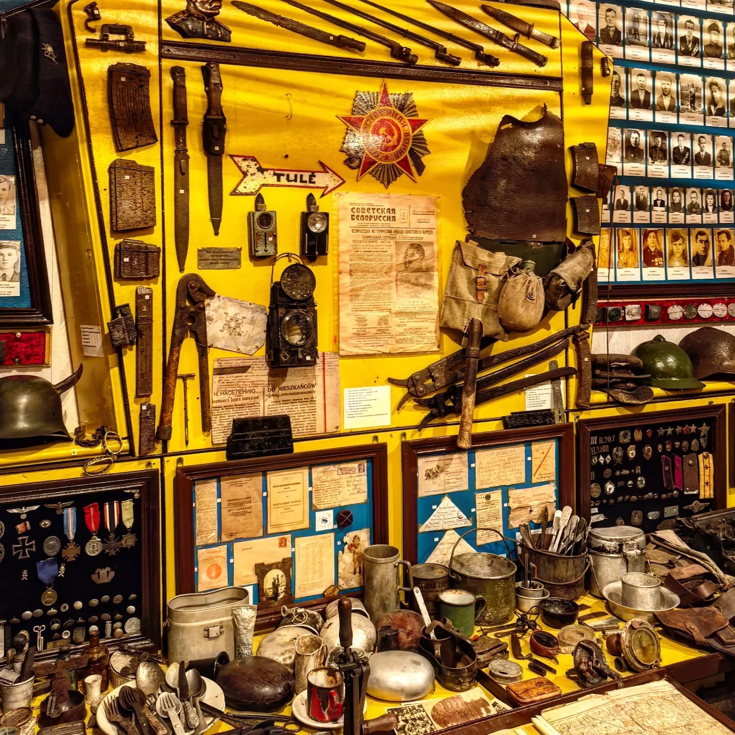 Matyushi. The Local history Museum of the school.