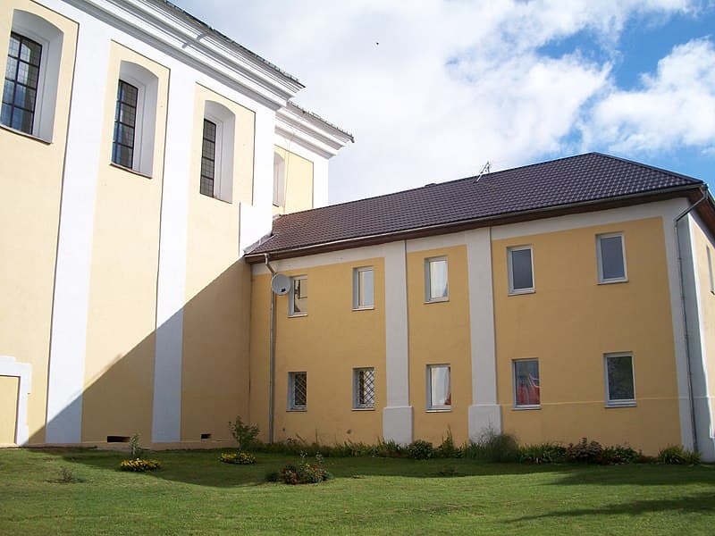 Кривичи. Костел Святого Андрея и монастырь тринитариев.