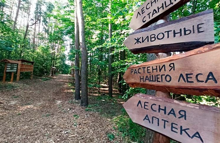 Zaslavl. Ecotrope "Secrets of the forest".