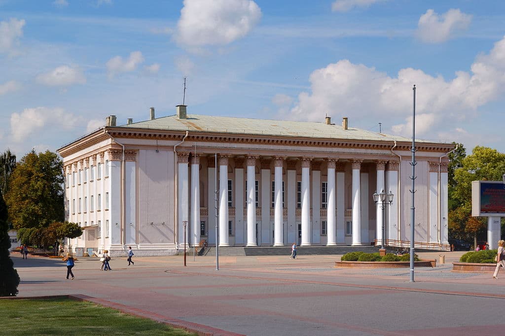 Grodno. Sovetskaya Square.