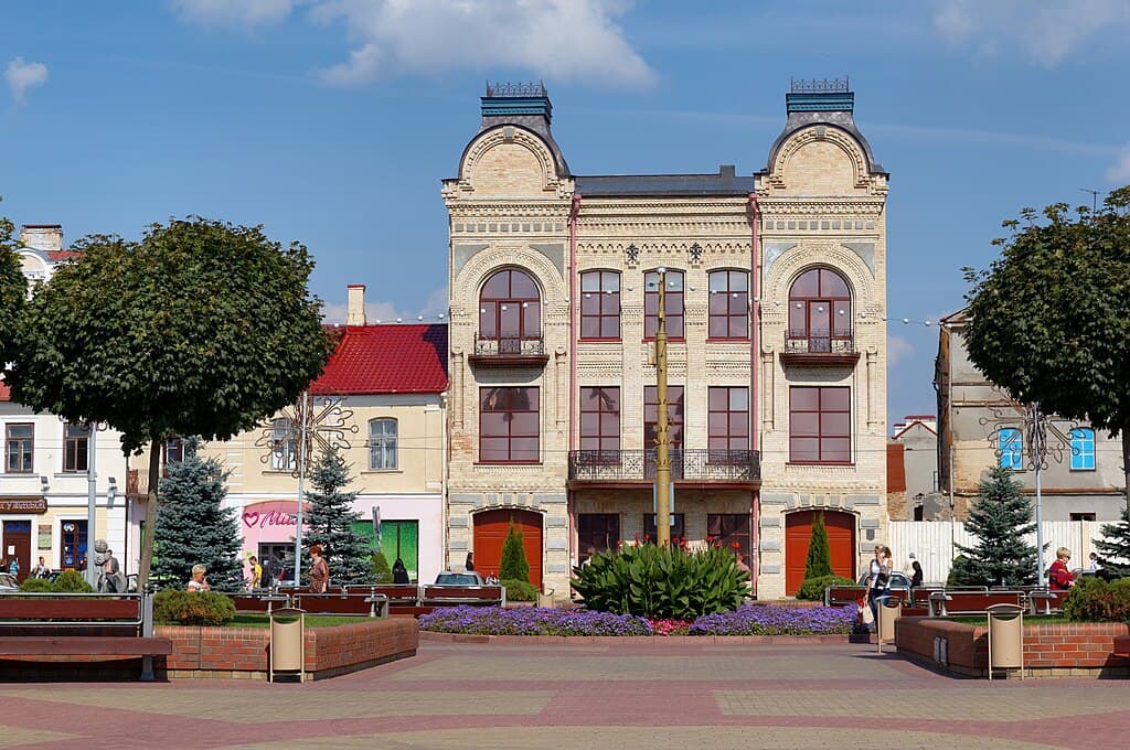 Grodno. Sovetskaya Square.
