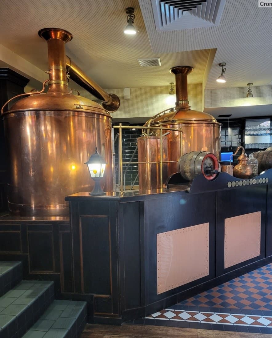 Minsk. Guided brewery tour from the restaurant "Friends".