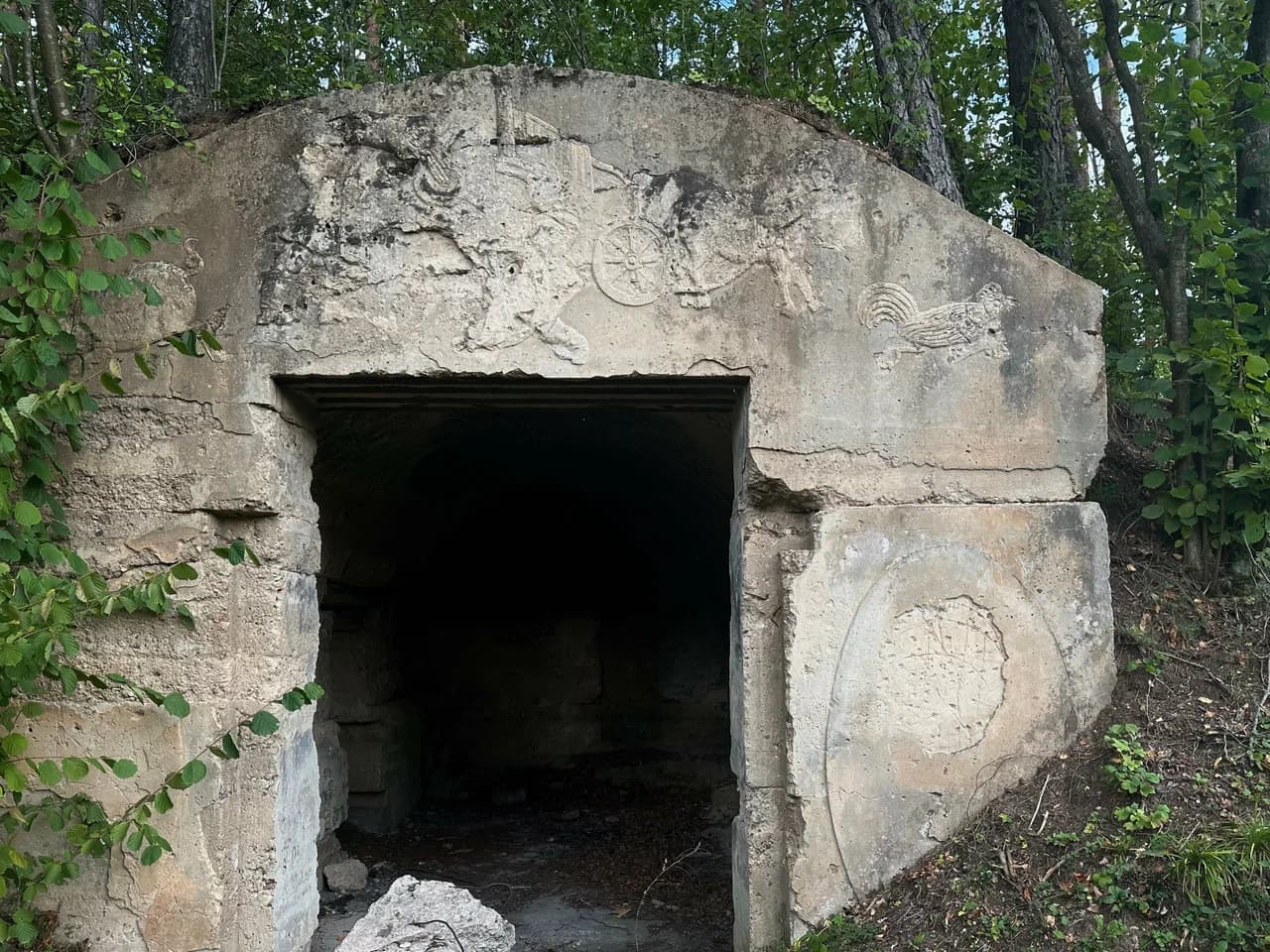Крошин. Германские ДОТы Первой мировой войны.