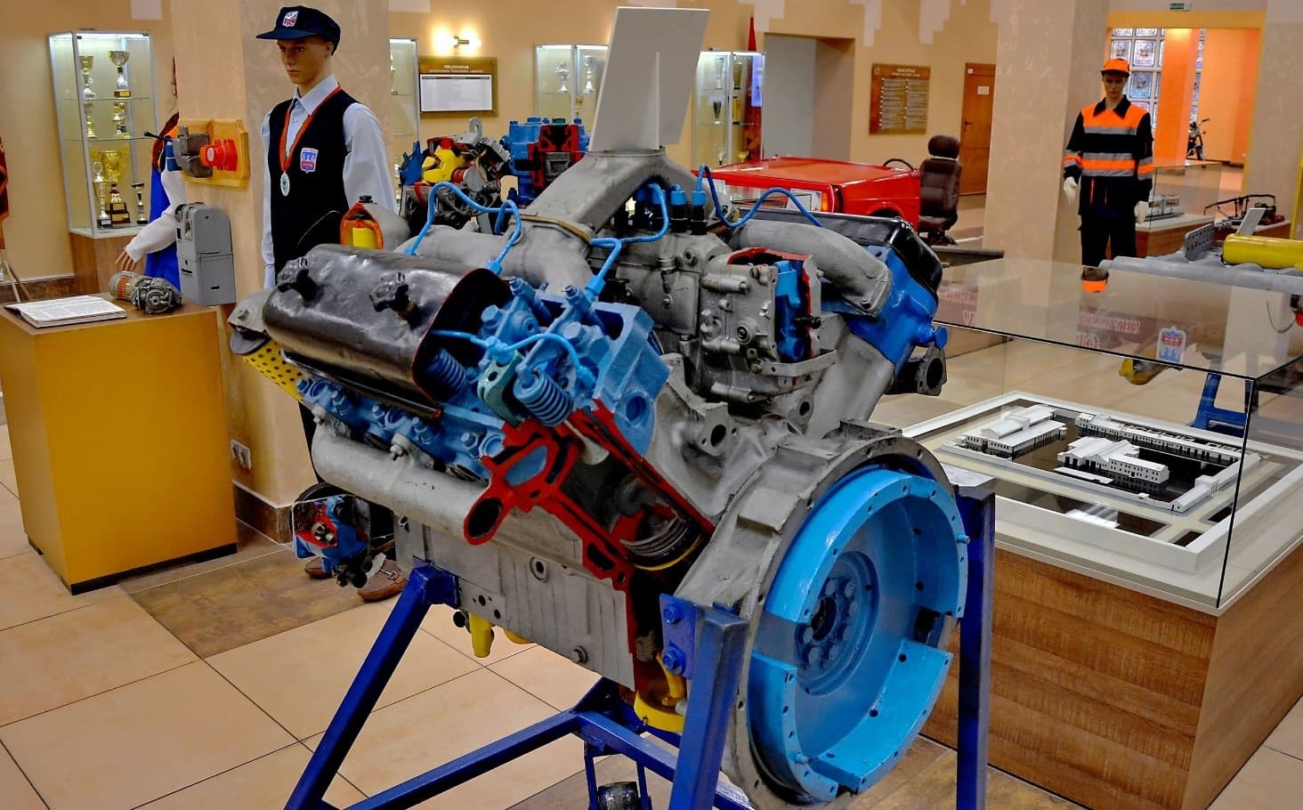 Мінск. Музей гарадскога пасажырскага транспарту.