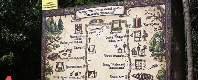 Ecotrope "Batskavy scyazhynki" (Father's paths).