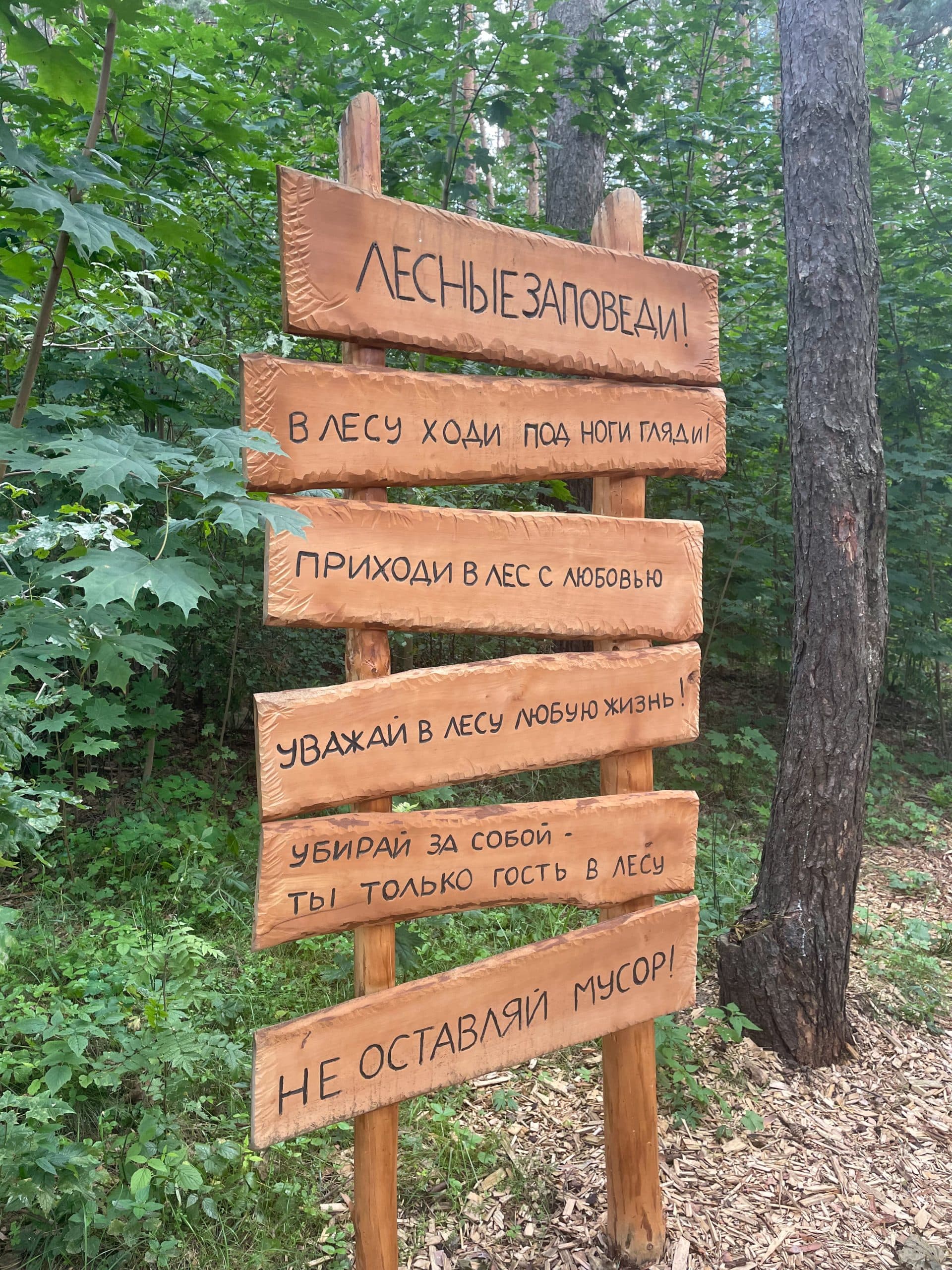 Zaslavl. Ecotrope "Secrets of the forest".