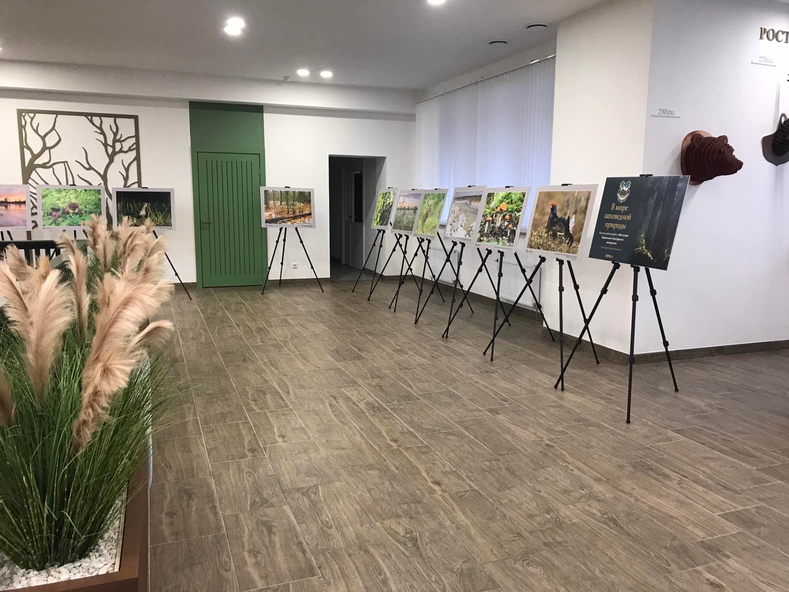 Дом экалагічнай асветы ў Бярэзінскім запаведніку.