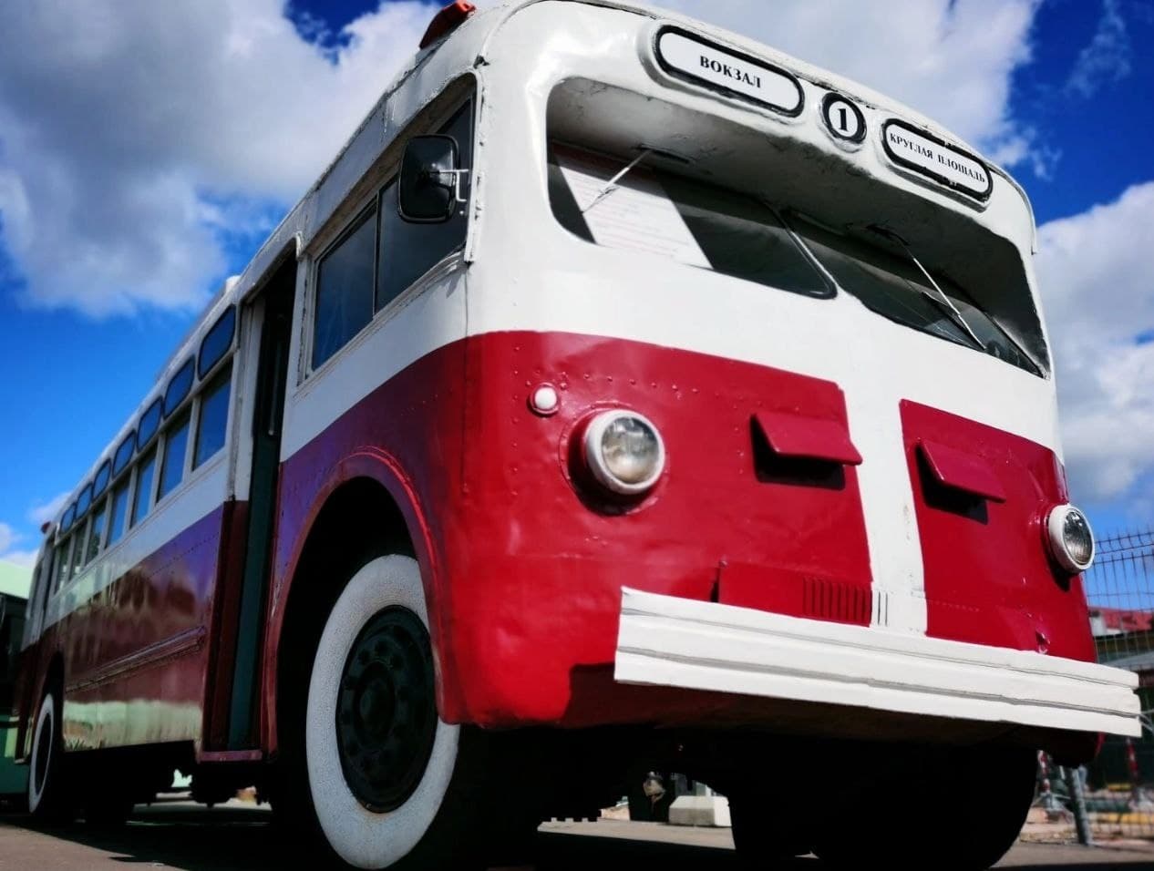 Мінск. Музей гарадскога пасажырскага транспарту.