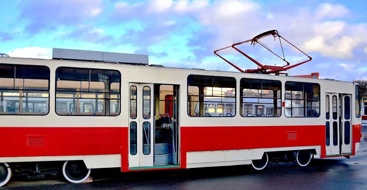 Мінск. Музей гарадскога пасажырскага транспарту.