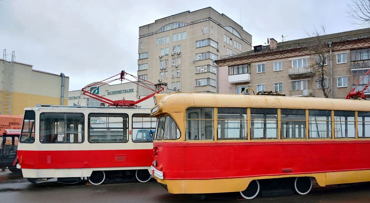 Мінск. Музей гарадскога пасажырскага транспарту.