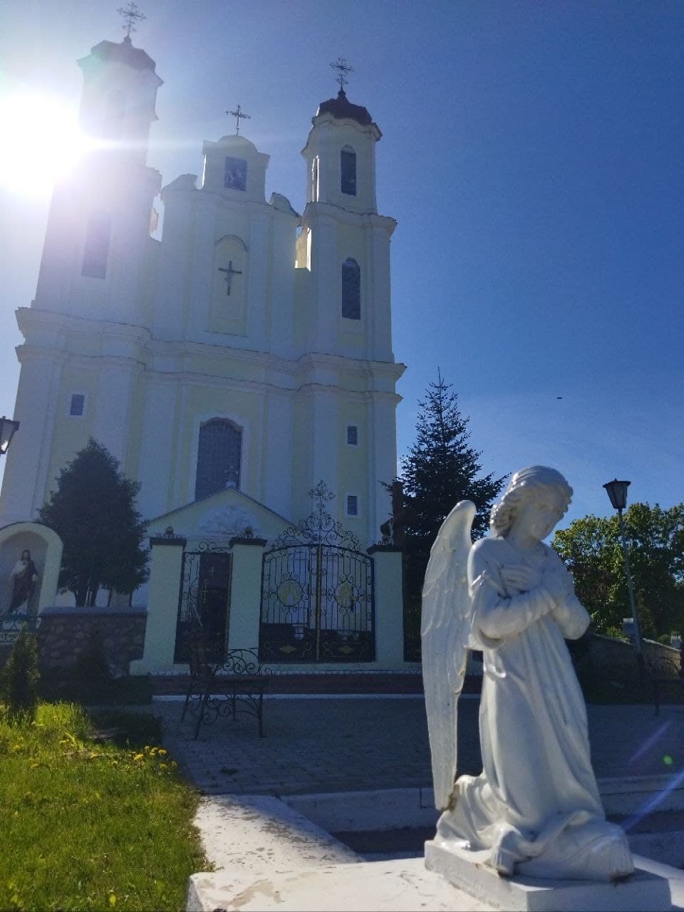 Варняны. Касцёл Святога Георгія. Вартавая вежа.