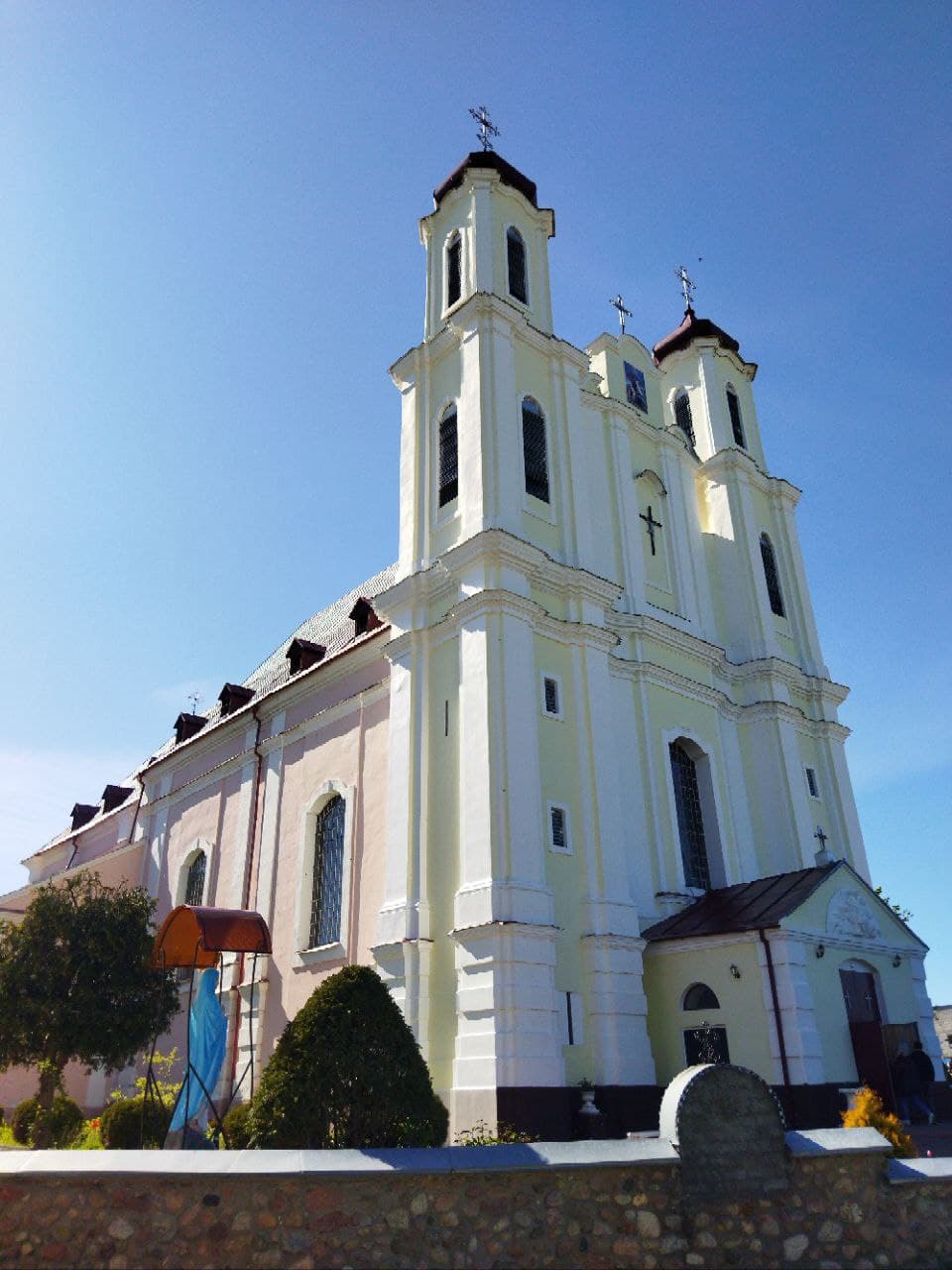 Варняны. Касцёл Святога Георгія. Вартавая вежа.