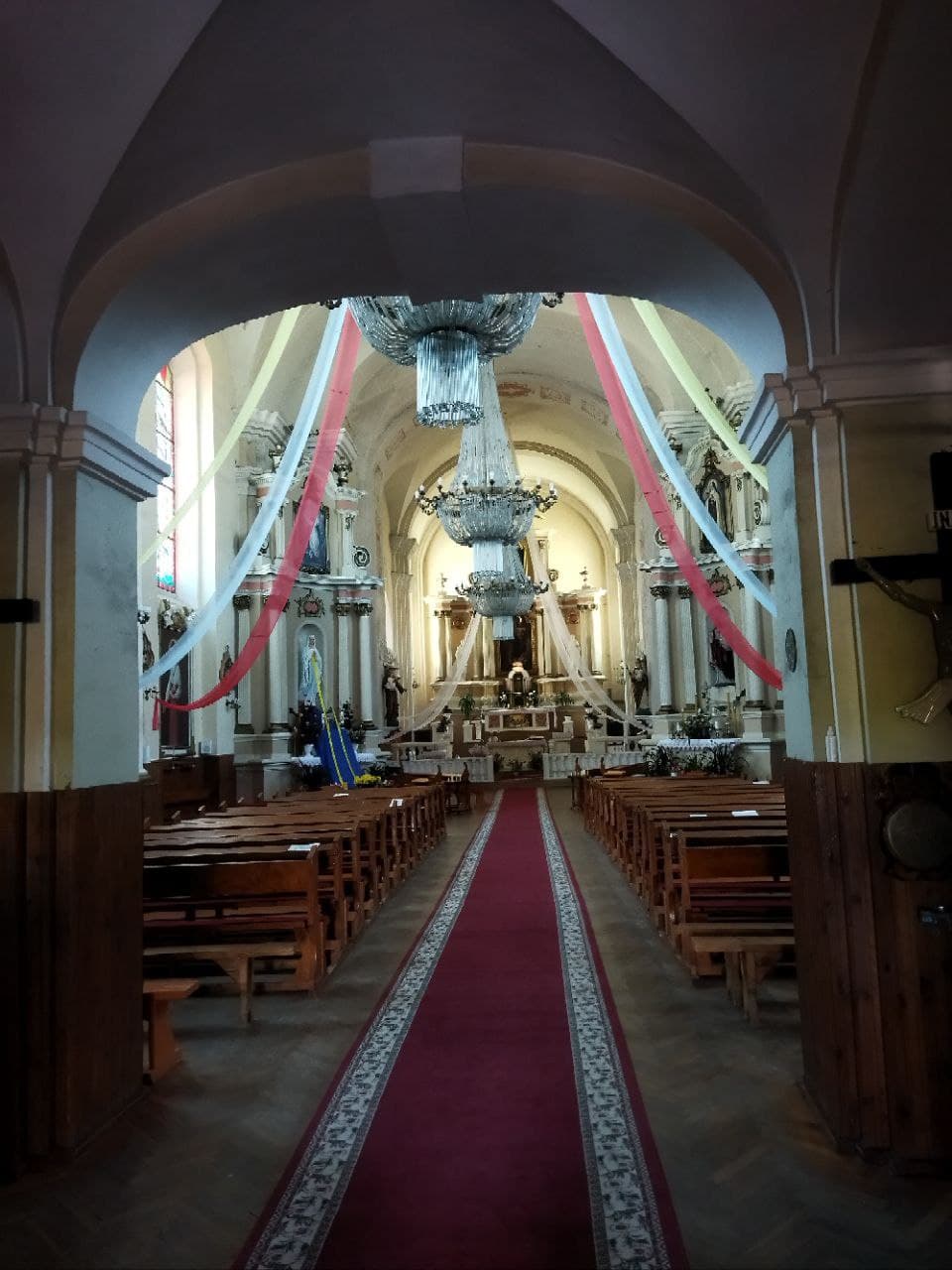 Варняны. Касцёл Святога Георгія. Вартавая вежа.