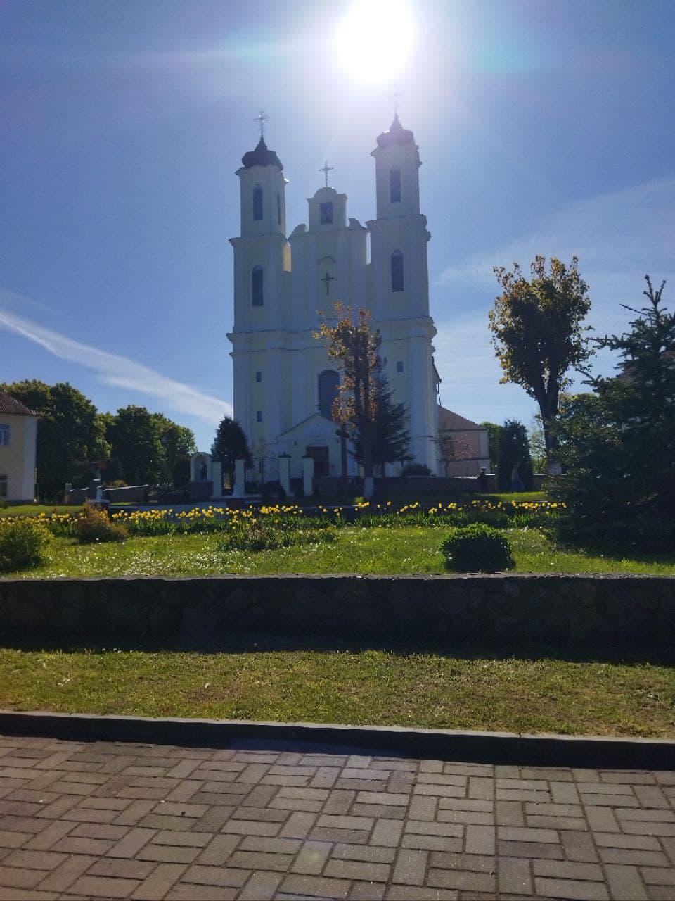 Варняны. Касцёл Святога Георгія. Вартавая вежа.