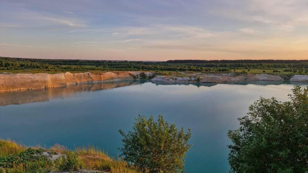 Меловые карьеры под Кричевом.