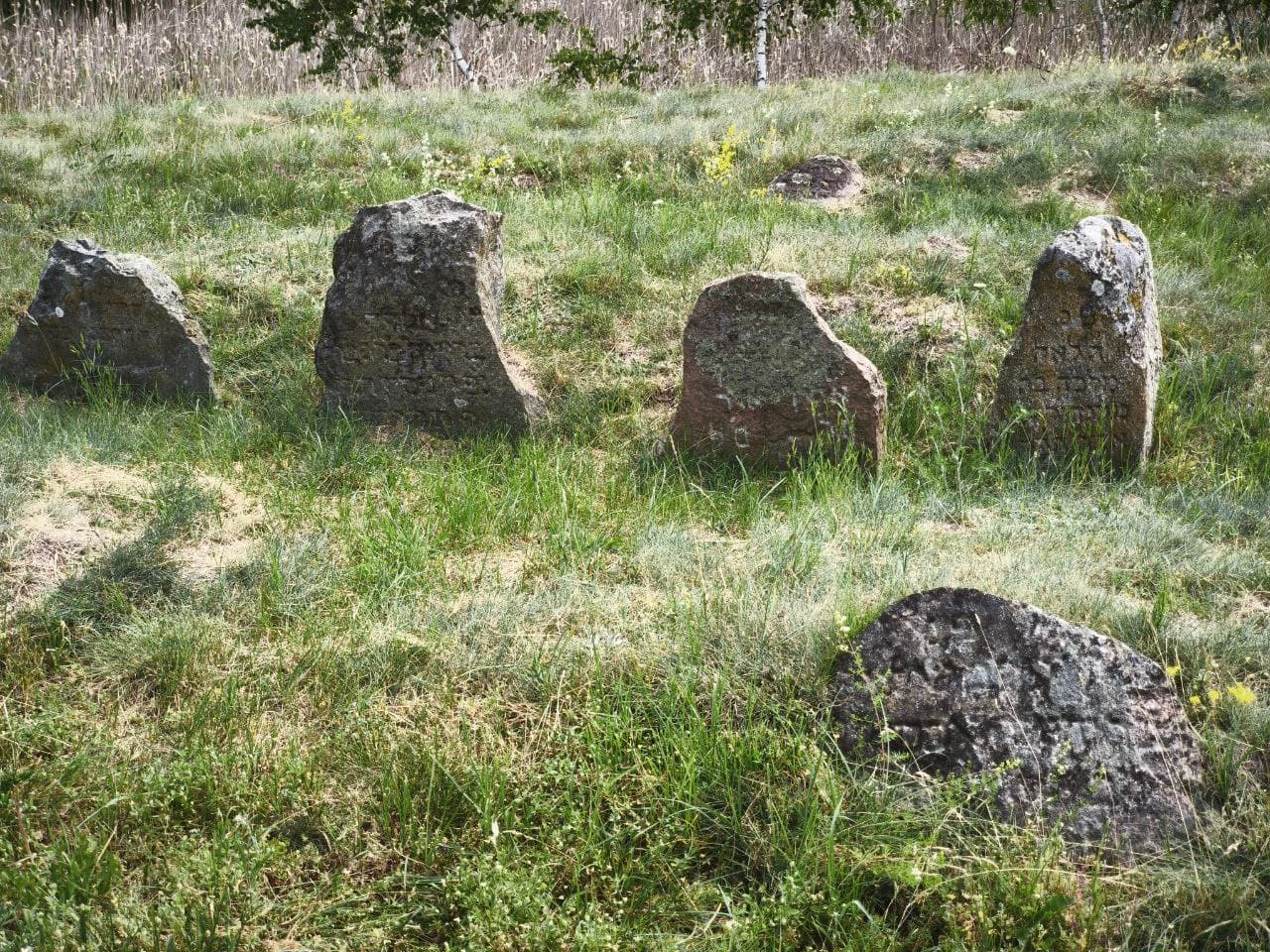 Kobrin. An ancient Jewish cemetery.
