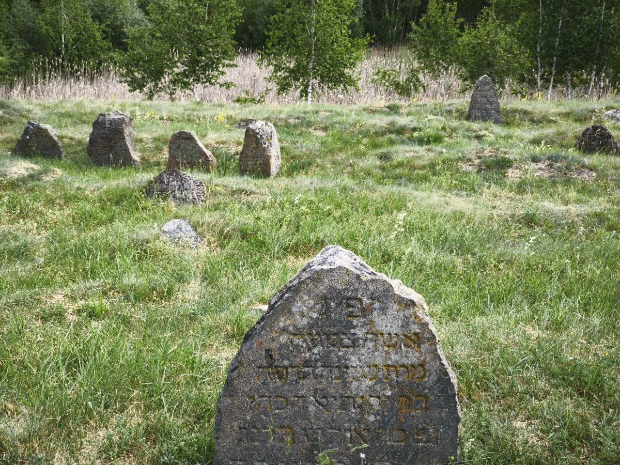 Kobrin. An ancient Jewish cemetery.