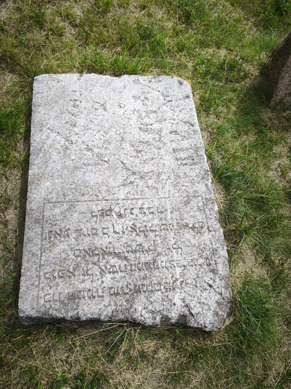 Kobrin. An ancient Jewish cemetery.