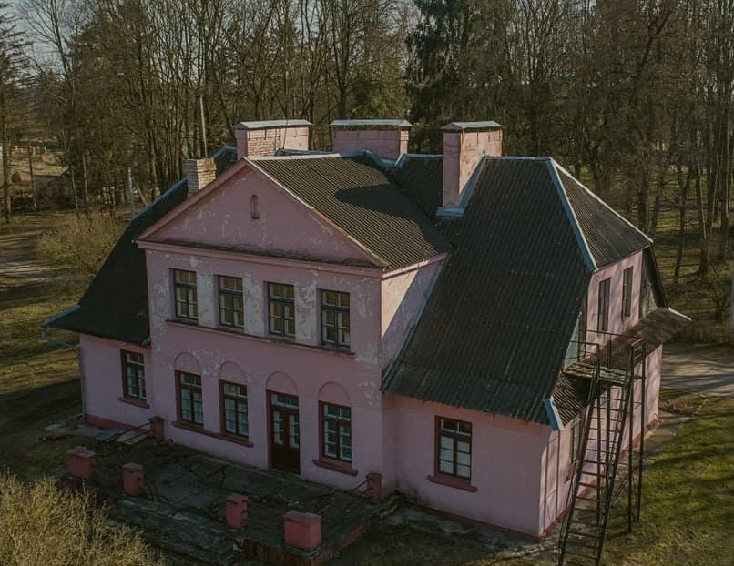 Бердаўка. Былы дом дырэктара конезавода.