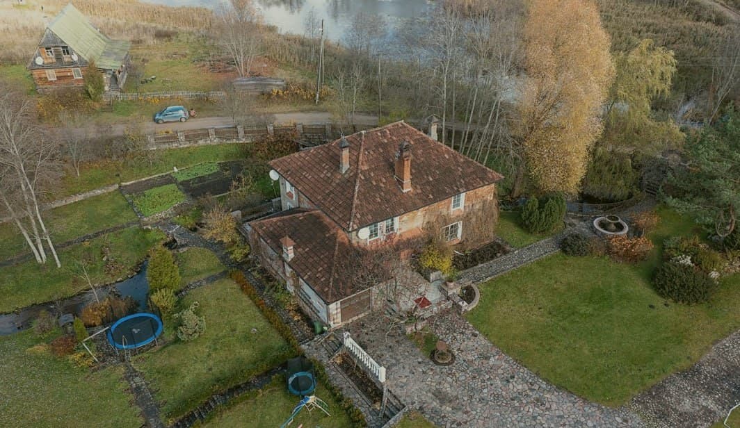 Бобруйщина. Здание бывшей водяной мельницы.