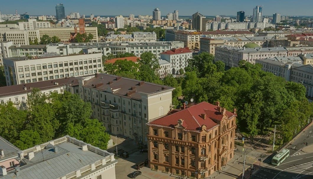 Minsk. The former Reiman Gymnasium.