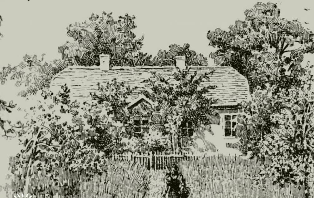 Kushlyany. The remains of the Yasevich estate.