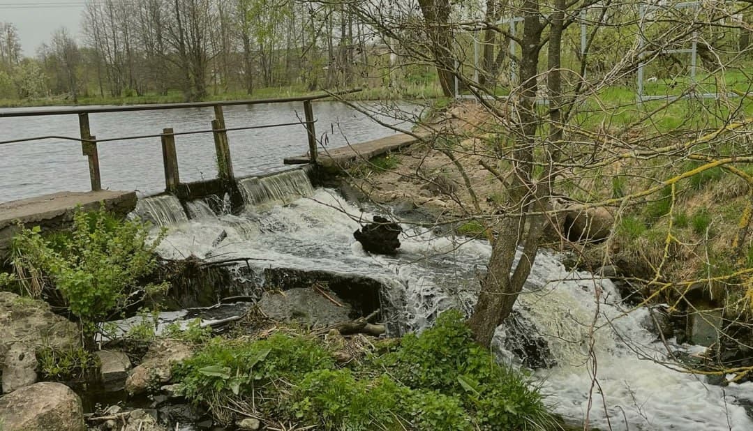 Водяная мельница на реке Сервечь.