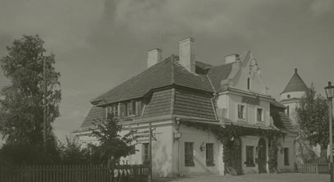 Benyakoni. Railway station.