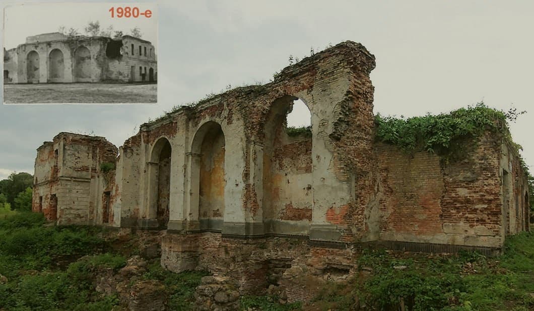 Brest. Ruins of the Bernardine Monastery.