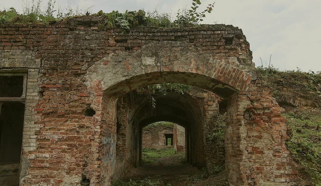 Brest. Ruins of the Bernardine Monastery.