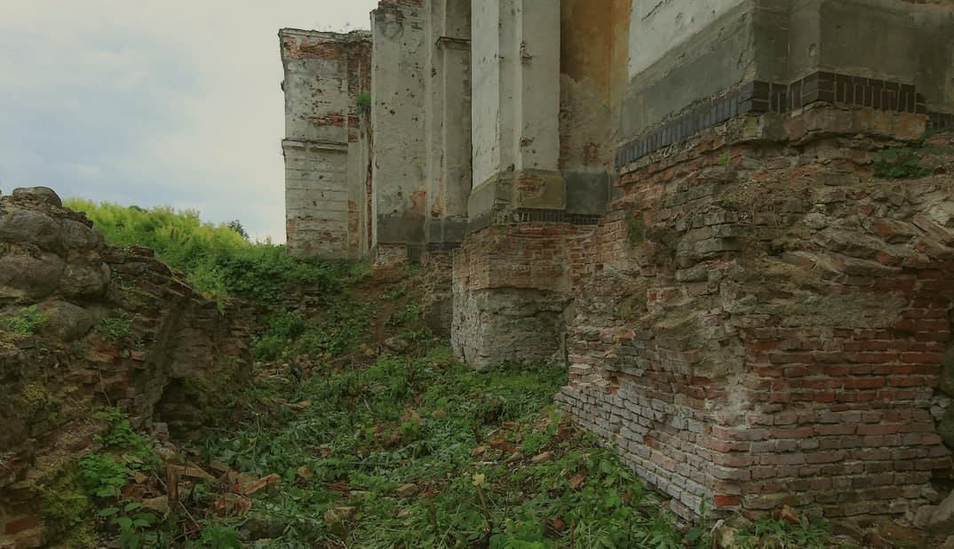 Brest. Ruins of the Bernardine Monastery.