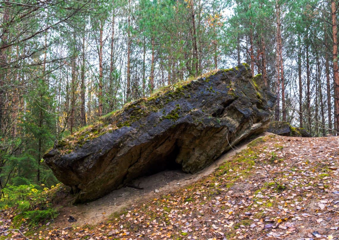 Bolshye Tupoly. Smolchitsky conglomerates.