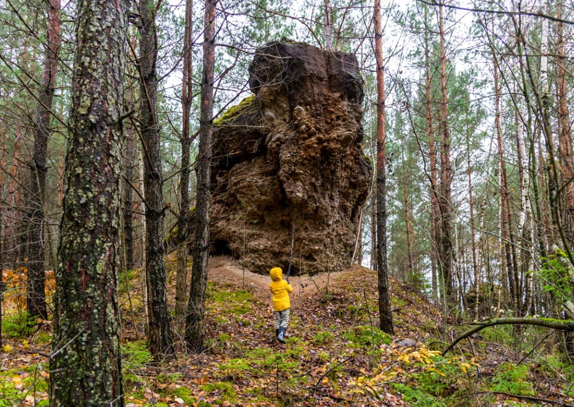Bolshye Tupoly. Smolchitsky conglomerates.