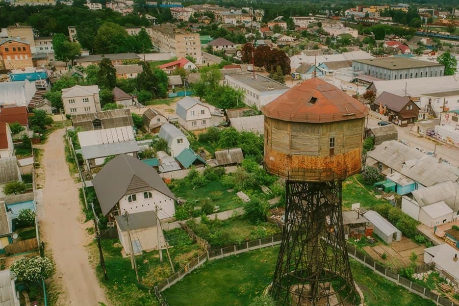 Kokhanovo. The Shukhov water tower.