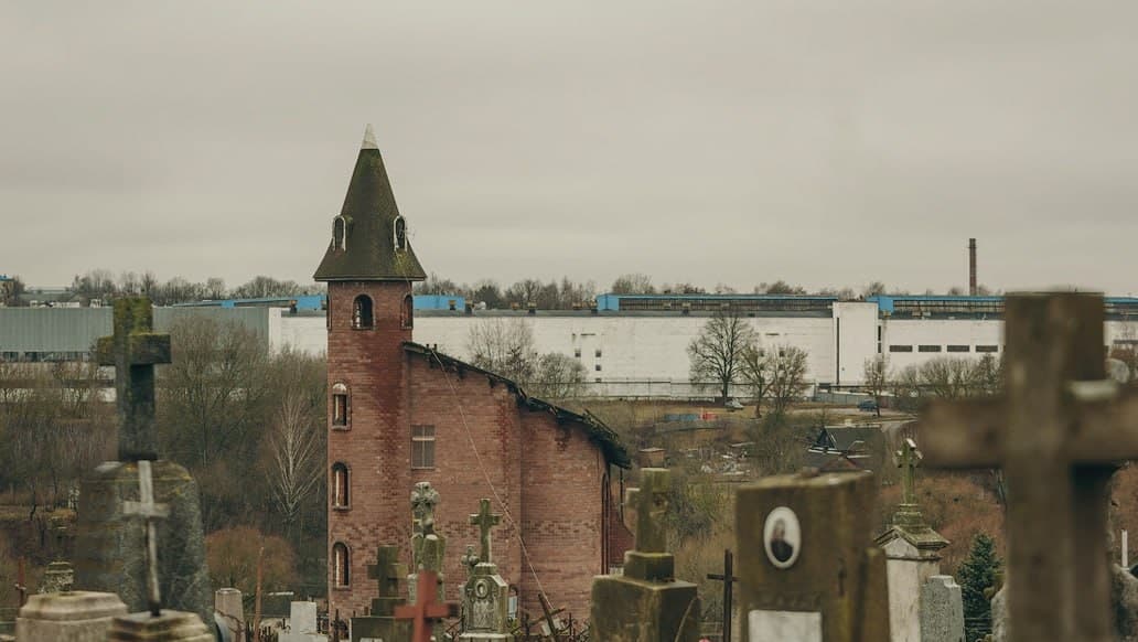 Гродно. Дом "Дракулы".