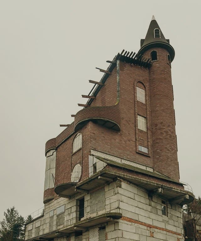 Гродно. Дом "Дракулы".